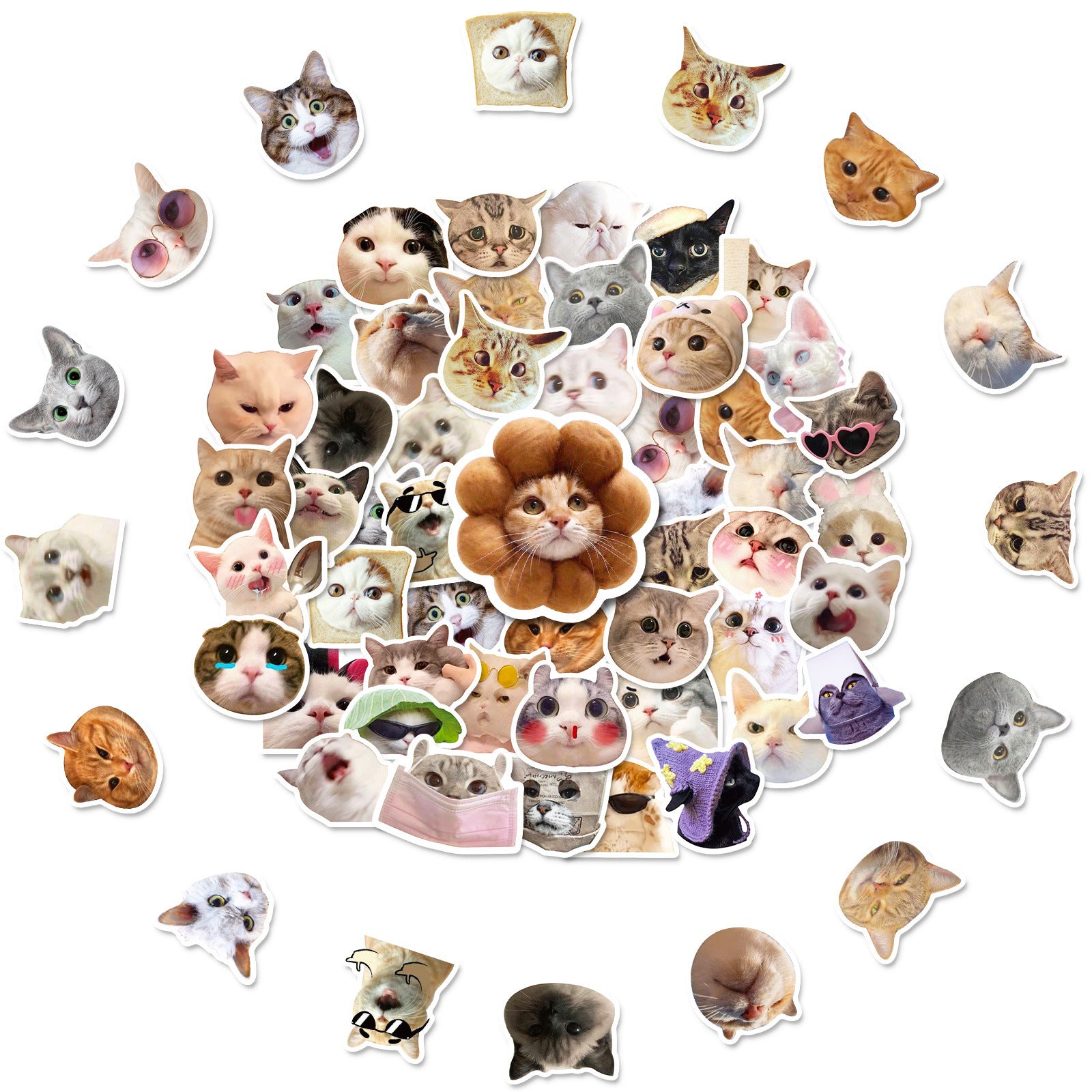 Wholesale 50pcs various styles of stickers personalized DIY decorative stickers unicorn waterproof stickers